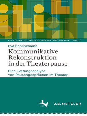 cover image of Kommunikative Rekonstruktion in der Theaterpause